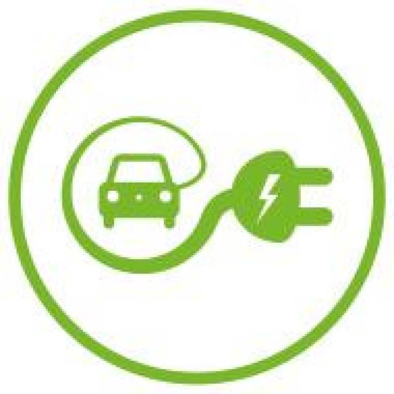 stock illustration 44580582 electric car icon v2